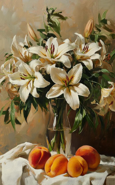 油画静物花卉,掌握基础技法,画出鲜活美感 油画静物花卉,掌握基础技法,画出鲜活美感