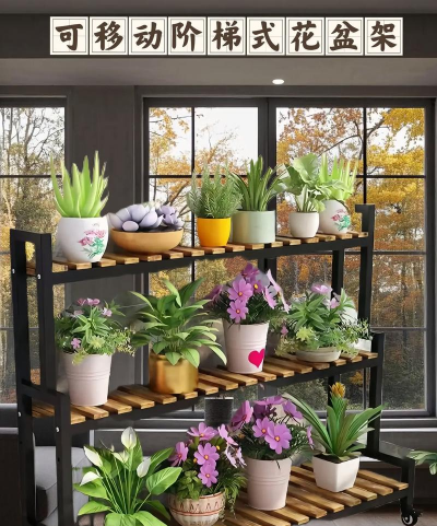 养花花架,选对材质,轻松打造阳台花园 养花花架,选对材质,轻松打造阳台花园