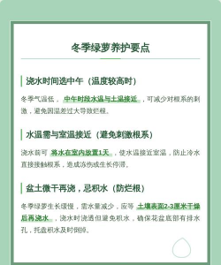 冬天室内绿萝如何浇水 冬天室内绿萝如何浇水