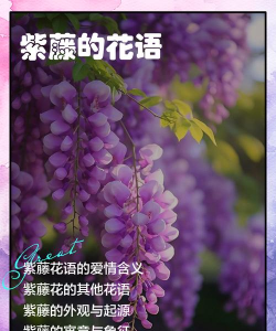紫藤花花语 紫藤花花语