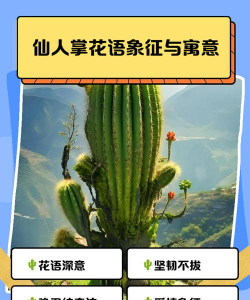 仙人掌花语象征与寓意 仙人掌花语象征与寓意