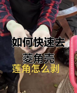 菱角怎么剥壳 菱角怎么剥壳