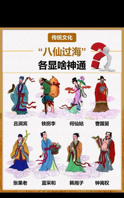 八仙过海有哪八仙 八仙过海有哪八仙