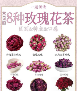 玫瑰花茶的颜色有哪些 玫瑰花茶的颜色有哪些