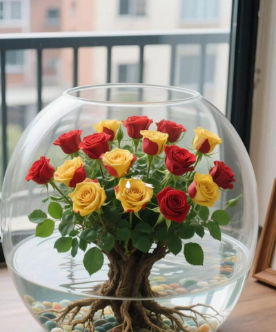 水里养花,轻松上手,美化家居环境 水里养花,轻松上手,美化家居环境