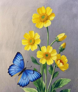 花卉绘画图片,提升审美情趣,丰富生活色彩 花卉绘画图片,提升审美情趣,丰富生活色彩