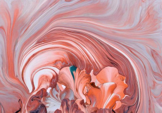 抽象花卉,艺术表达,灵感来源 抽象花卉,艺术表达,灵感来源