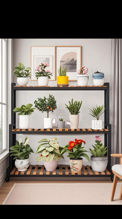 养花的架子,选对材质,摆对位置 养花的架子,选对材质,摆对位置