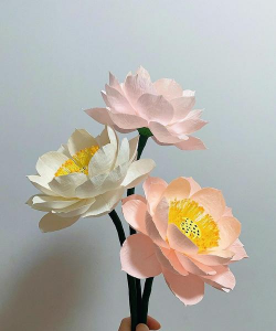 纸雕花卉,制作简单,装饰效果出众 纸雕花卉,制作简单,装饰效果出众