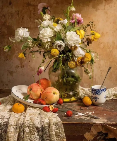 水粉静物花卉,掌握基础技法,画出鲜活美感 水粉静物花卉,掌握基础技法,画出鲜活美感