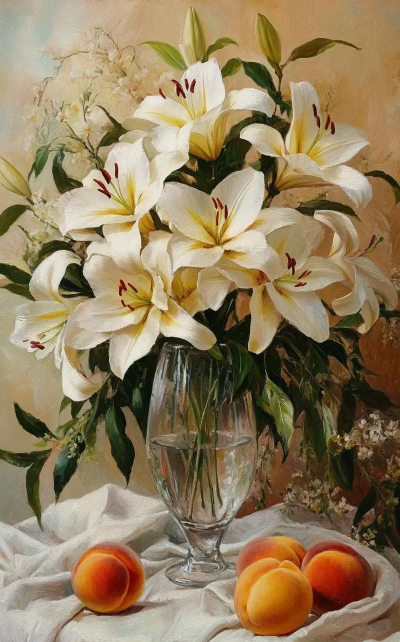 油画静物花卉,掌握基础技法,画出鲜活美感 油画静物花卉,掌握基础技法,画出鲜活美感