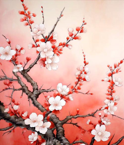 工笔花卉图片,欣赏传统艺术,感受细腻之美 工笔花卉图片,欣赏传统艺术,感受细腻之美