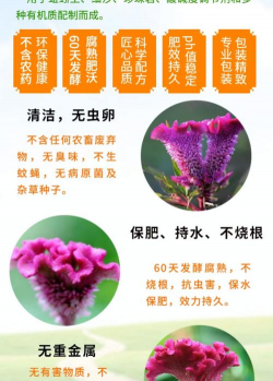 花卉需要什么营养 花卉需要什么营养