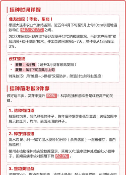 红豆是什么季节种的 红豆是什么季节种的