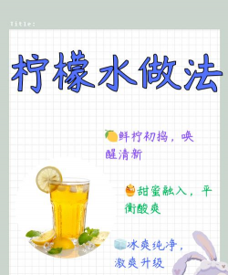 柠檬汁的做法 柠檬汁的做法