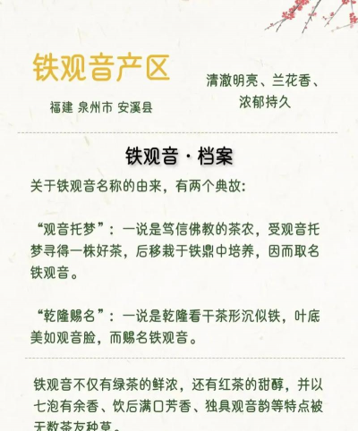 铁观音是不是属于红茶 铁观音是不是属于红茶